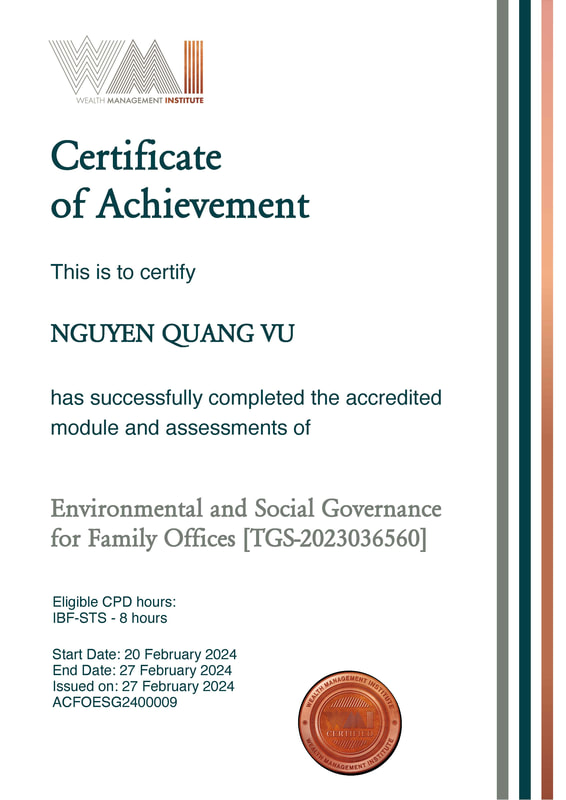 Chứng nhận Quản trị Môi trường và Xã hội (ESG)